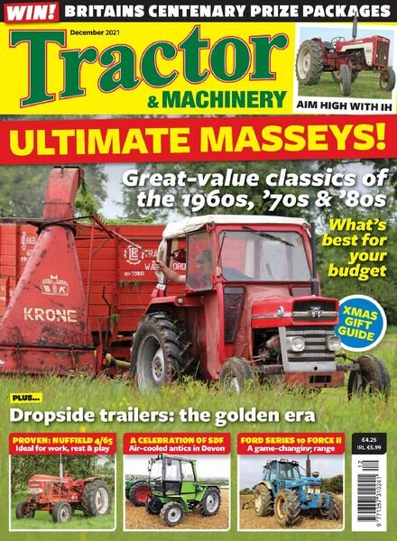 Tractor & Machinery – December 2021 Cover