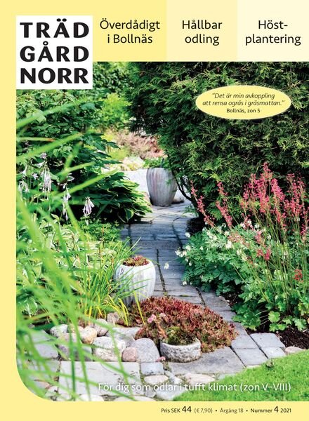 Tradgard Norr – 13 augusti 2021 Cover