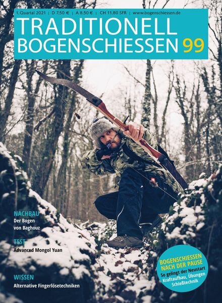 Traditionell Bogenschiessen – Februar 2021 Cover