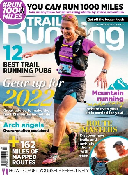 Trail Running – December-January 2021 Cover