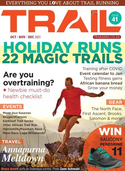 Trail South Africa – October 2021 Cover