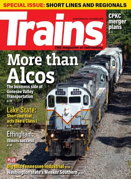 Trains – December 2021 Cover