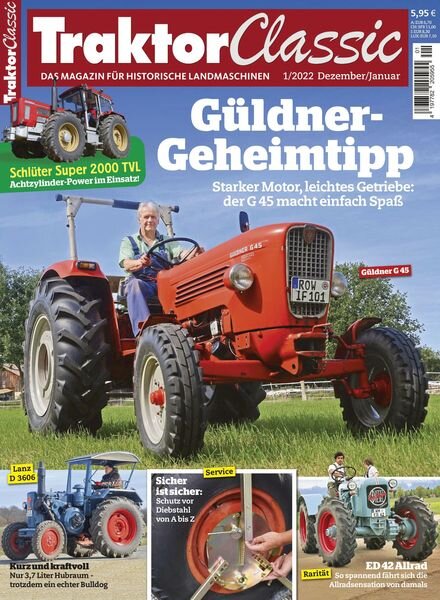 Traktor Classic – November 2021 Cover