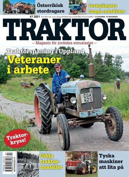 Traktor – oktober 2021 Cover
