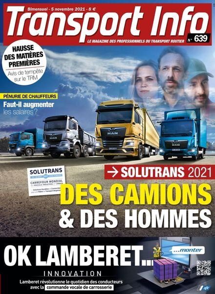 Transport Info – 5 Novembre 2021 Cover