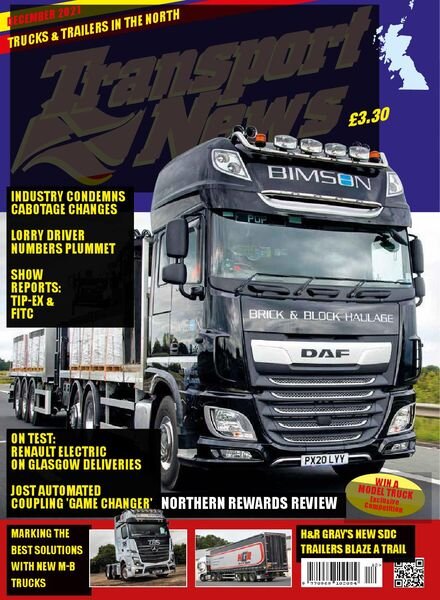 Transport News – December 2021 Cover