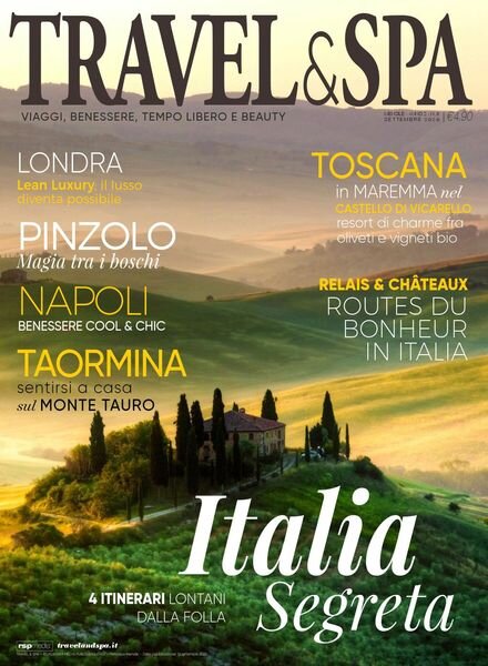 Travel & Spa – Settembre 2020 Cover