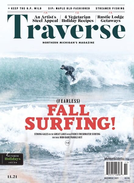Traverse, Northern Michigan’s Magazine – November 2021 Cover