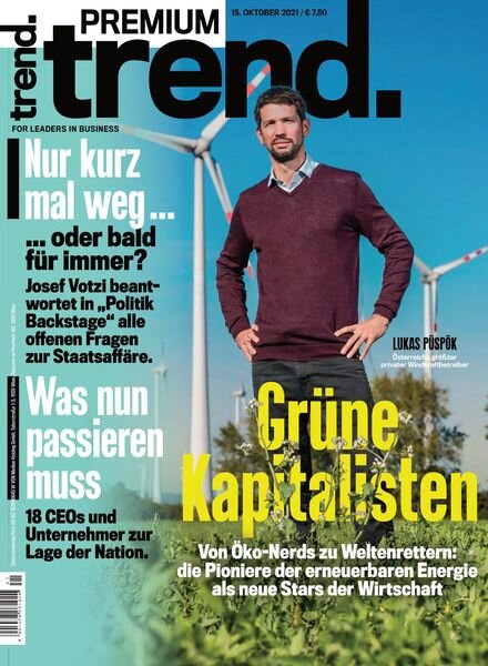 trend – 15 Oktober 2021 Cover