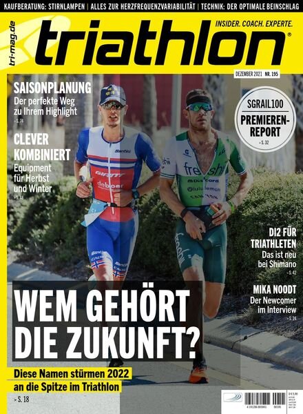Triathlon Germany – Dezember 2021 Cover