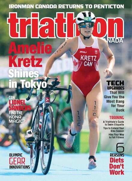 Triathlon Magazine Canada – Volume 16 Issue 5 – October 2021 Cover