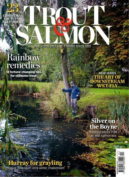Trout & Salmon – December 2021 Cover