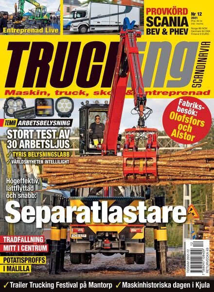Trucking Scandinavia – 02 november 2021 Cover