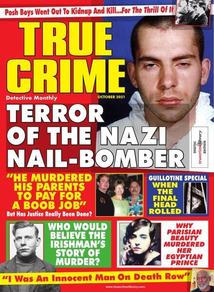 True Crime – October 2021 Cover