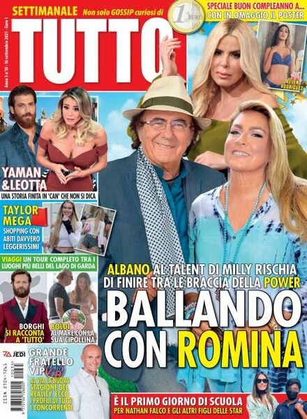 Tutto – 16 settembre 2021 Cover