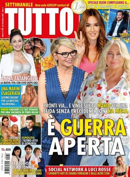 Tutto – 23 settembre 2021 Cover