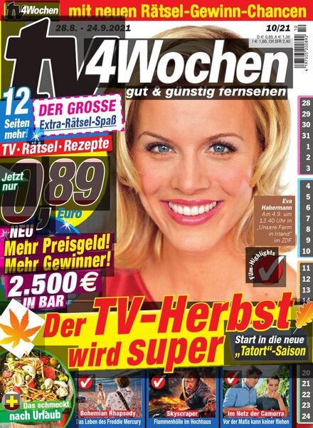 TV 4 Wochen – Nr10 2021 Cover