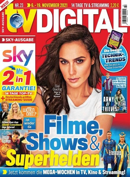 TV DIGITAL SKY – 29 Oktober 2021 Cover