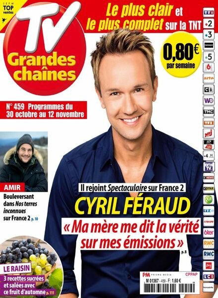 TV Grandes chaines – 30 Octobre 2021 Cover
