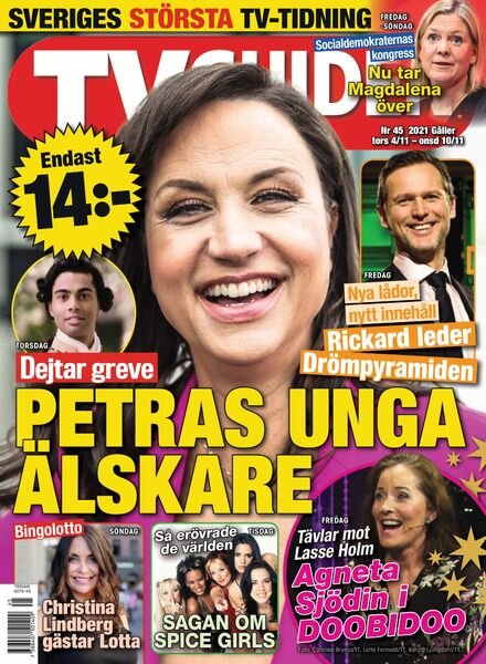 TV-Guiden – 02 november 2021 Cover