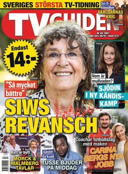 TV-Guiden – 26 oktober 2021 Cover