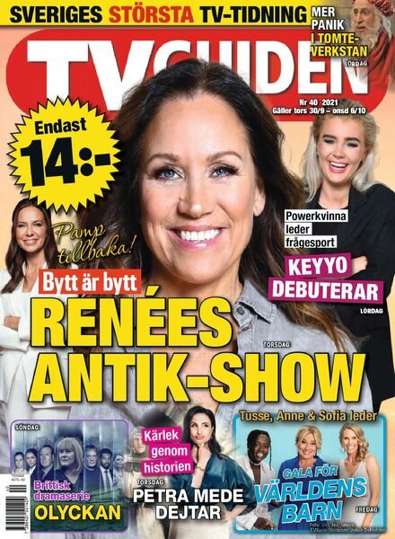 TV-guiden – 30 september 2021 Cover