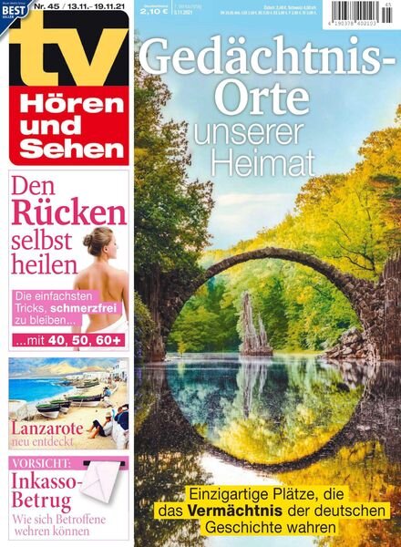TV HOren und Sehen – 05 November 2021 Cover