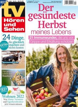 TV HOren und Sehen – 29 Oktober 2021