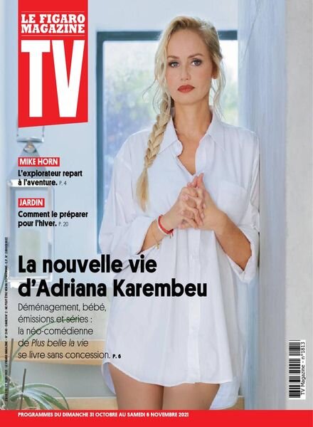 TV Magazine – 31 Octobre 2021 Cover