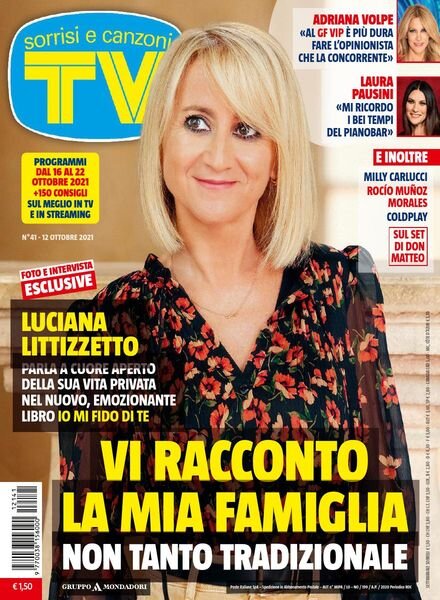 TV Sorrisi e Canzoni – 12 Ottobre 2021 Cover