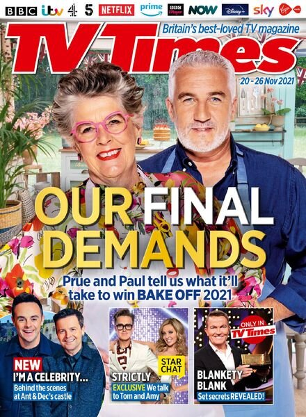 TV Times – 20 November 2021 Cover