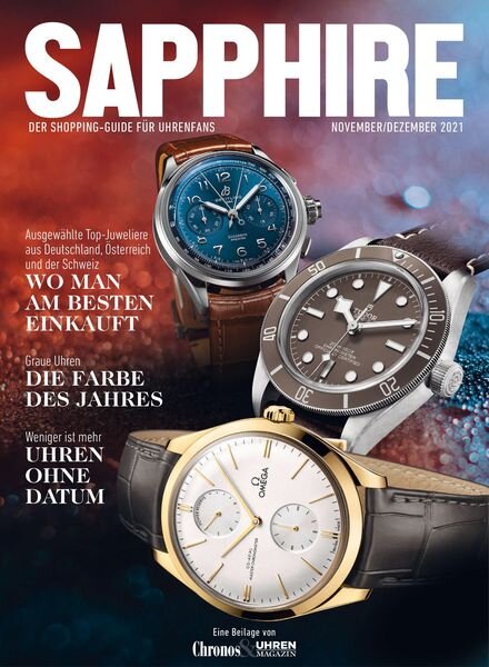 Uhren Magazin – November 2021 Cover