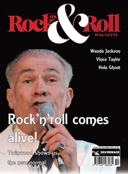 UK Rock & Roll Magazine – October 2021 Cover