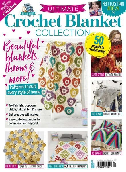 Ultimate Crochet Blanket Collection – May 2020 Cover