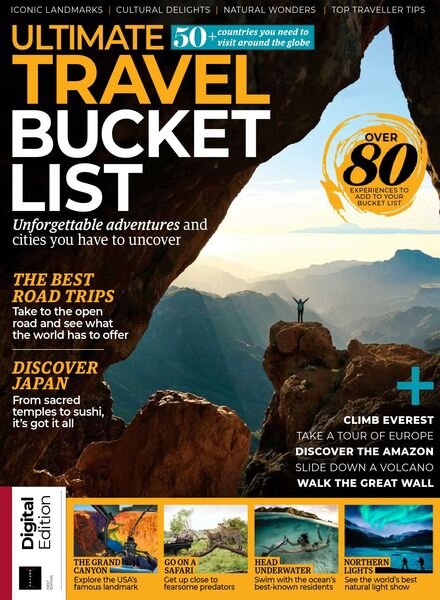 Ultimate Travel – Bucket List – January 2019 Cover