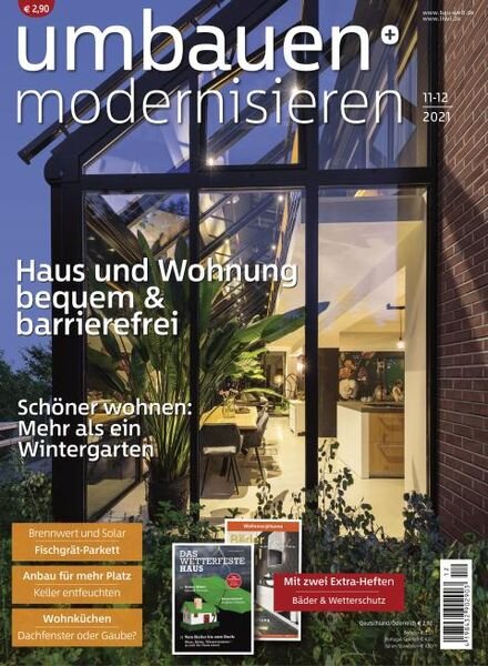 Umbauen + Modernisieren – 27 Oktober 2021 Cover