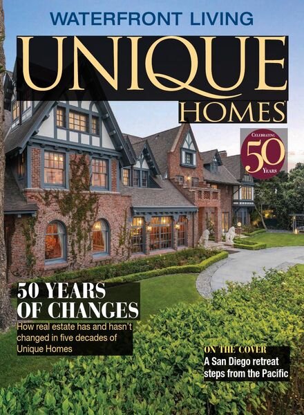 Unique Homes – Summer 2021 Cover