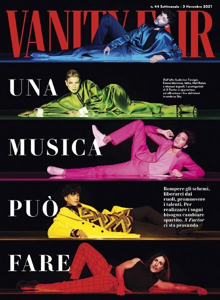 Vanity Fair Italia – 03 novembre 2021 Cover