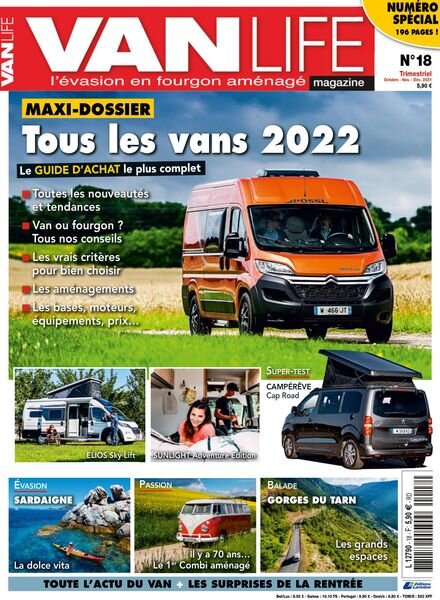 VanLife – Octobre-Decembre 2021 Cover