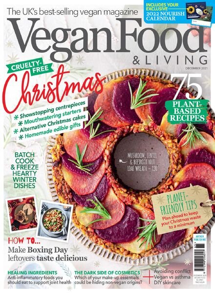 Vegan Food & Living – December 2021 Cover