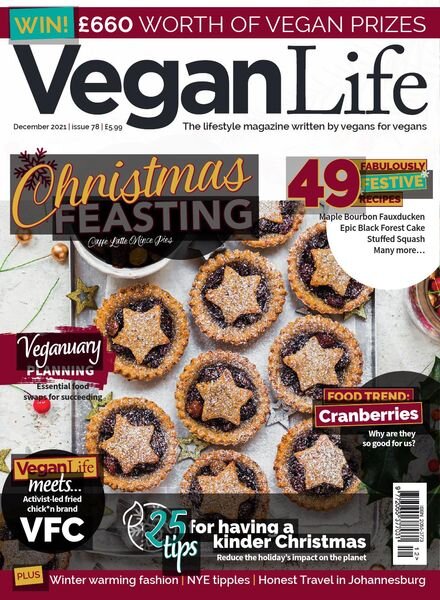 Vegan Life – Issue 78 – December 2021 Cover