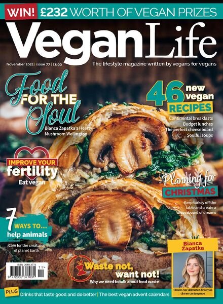 Vegan Life – November 2021 Cover