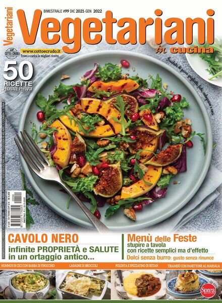 Vegetariani in Cucina – dicembre 2021 Cover