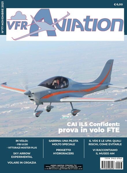 VFR Aviation – Novembre 2021 Cover