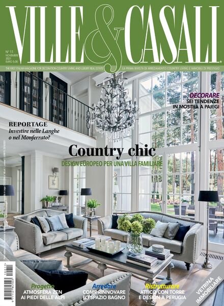 Ville & Casali – novembre 2021 Cover