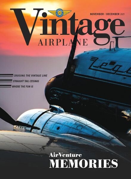 Vintage Airplane – November-December 2021 Cover