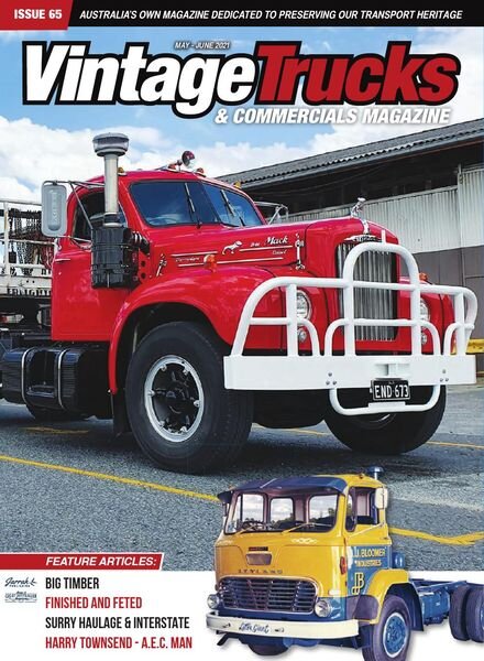 Vintage Trucks & Commercials – May-June 2021 Cover