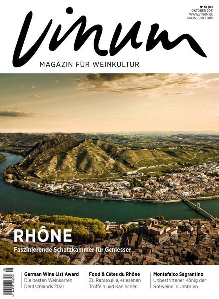 Vinum – Oktober 2021 Cover
