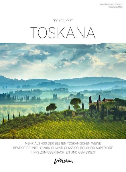 Vinum – Top of Toskana 2022 Cover