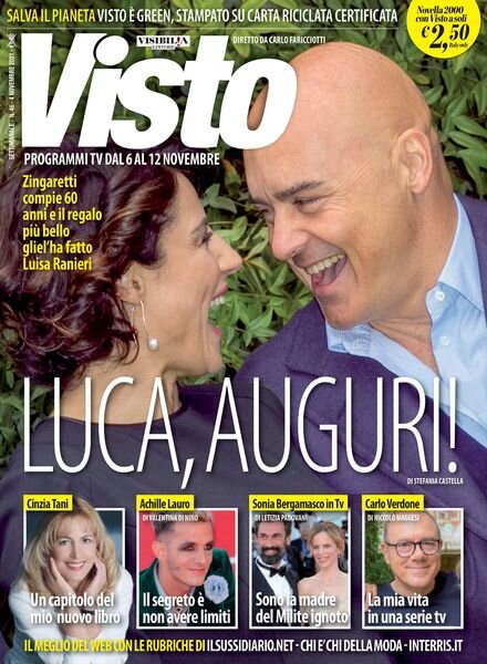 Visto – 04 novembre 2021 Cover